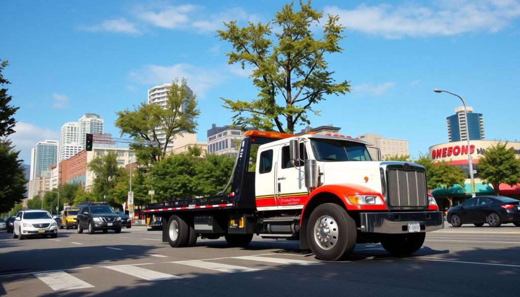 flatbed towing Vancouver