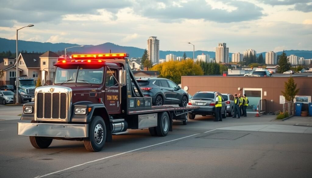 local towing Surrey experience