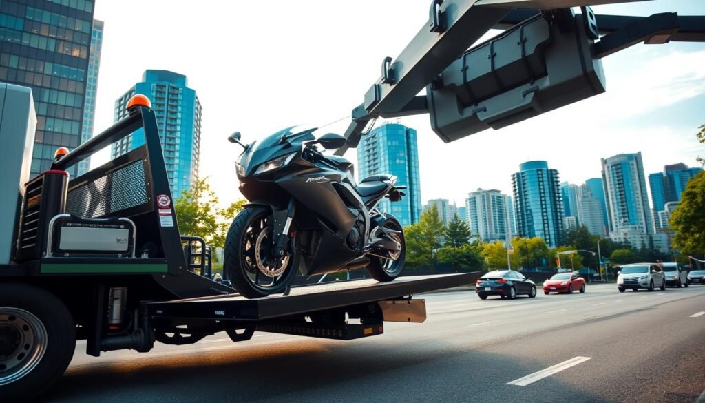 motorbike towing