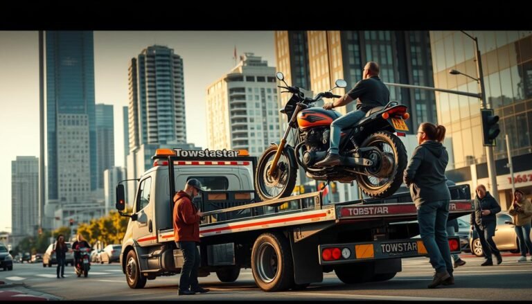 motorbike towing