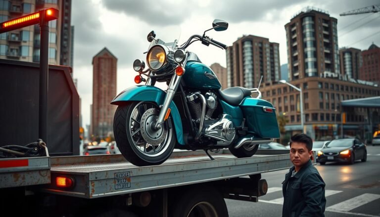 motorbike towing