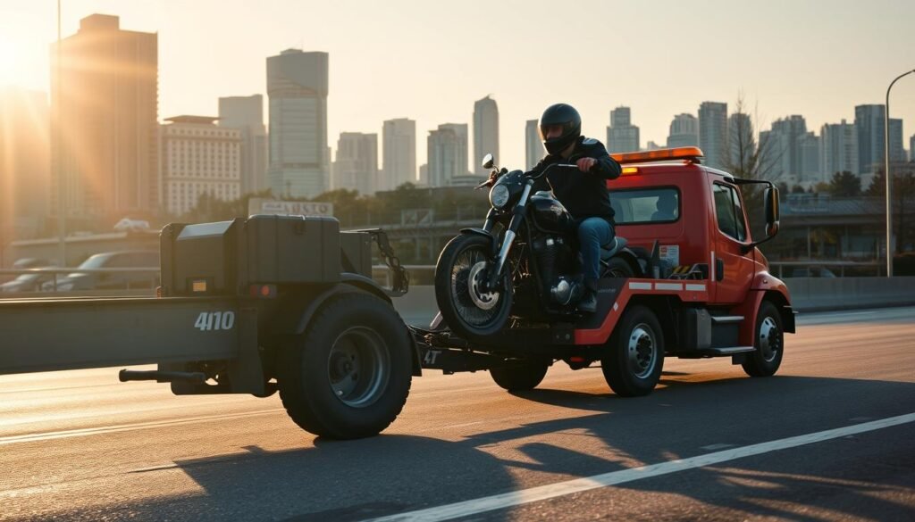 motorcycle towing burnaby