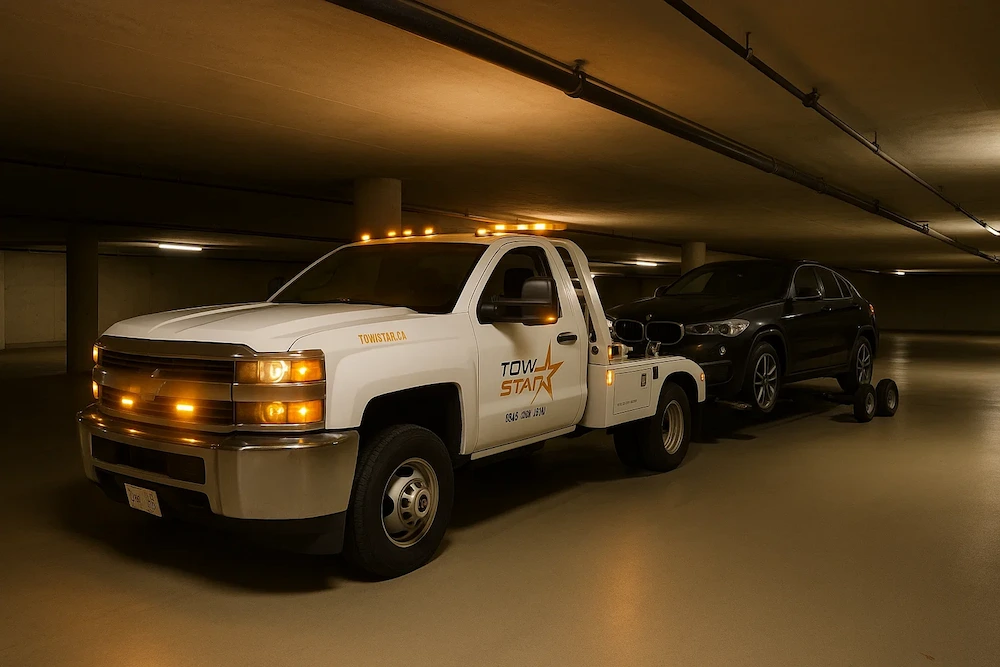 Underground towing