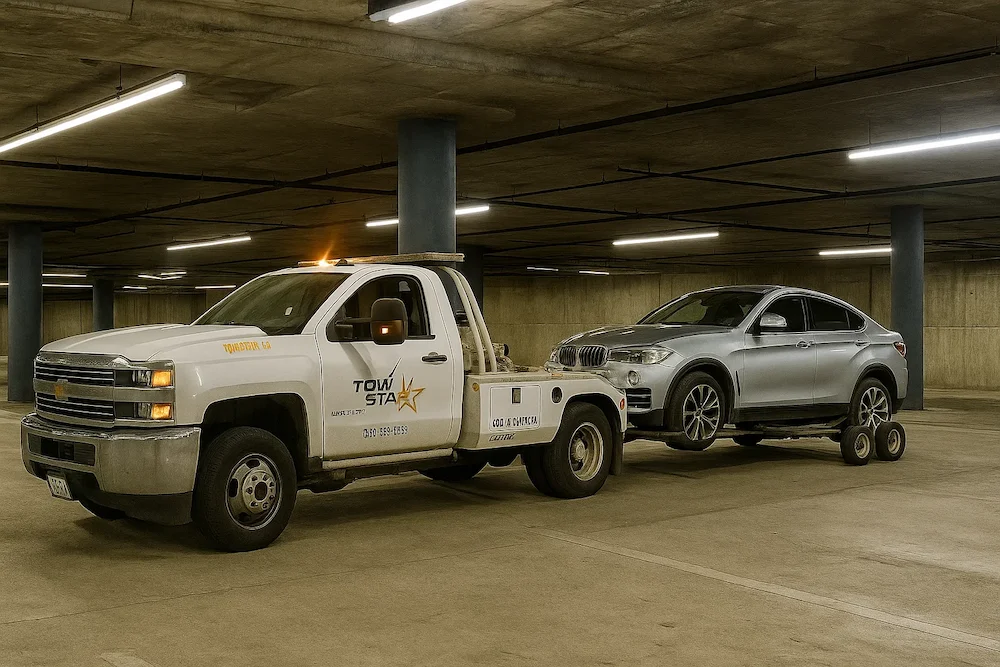 Underground towing