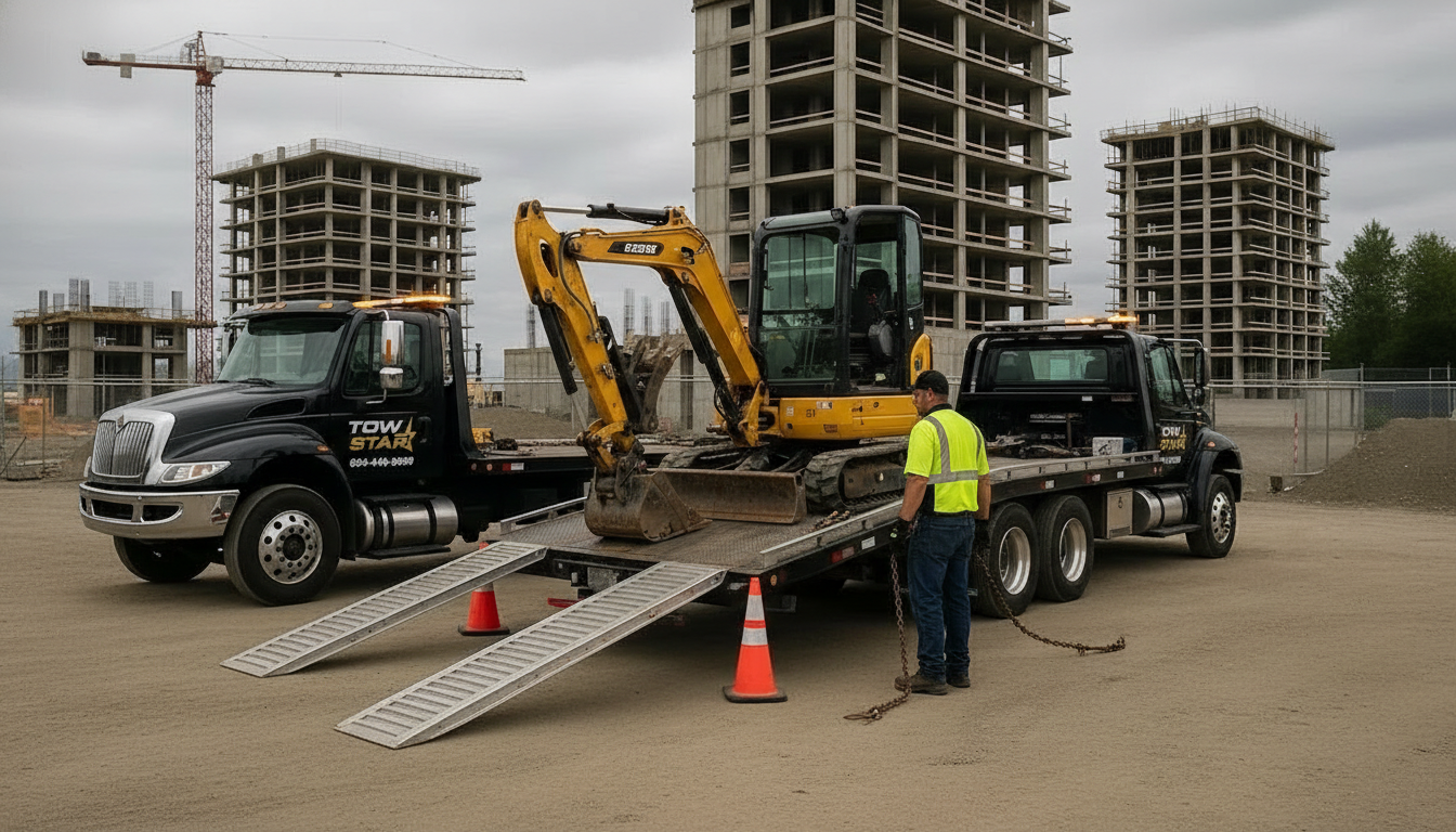 Equipment Towing Services in Ladner BC