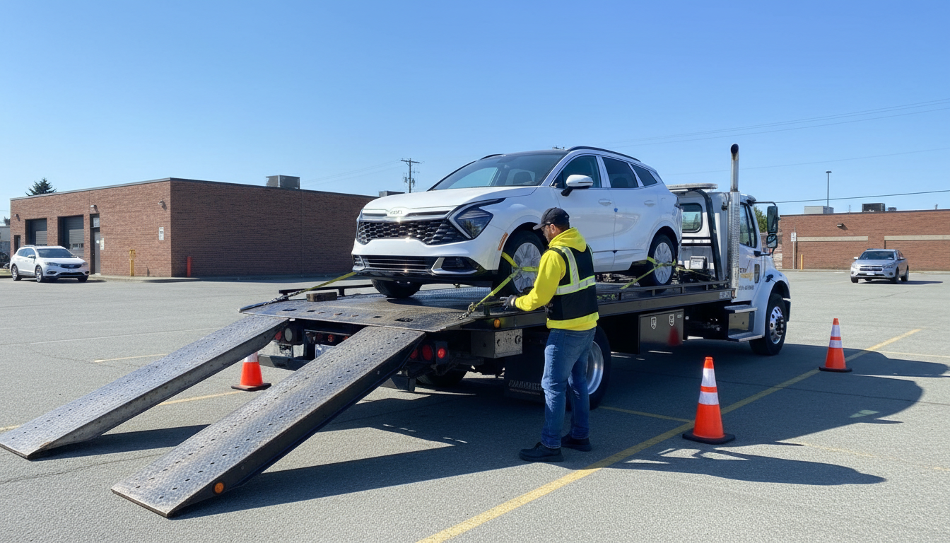 Flatbed Towing Services in Ladner BC