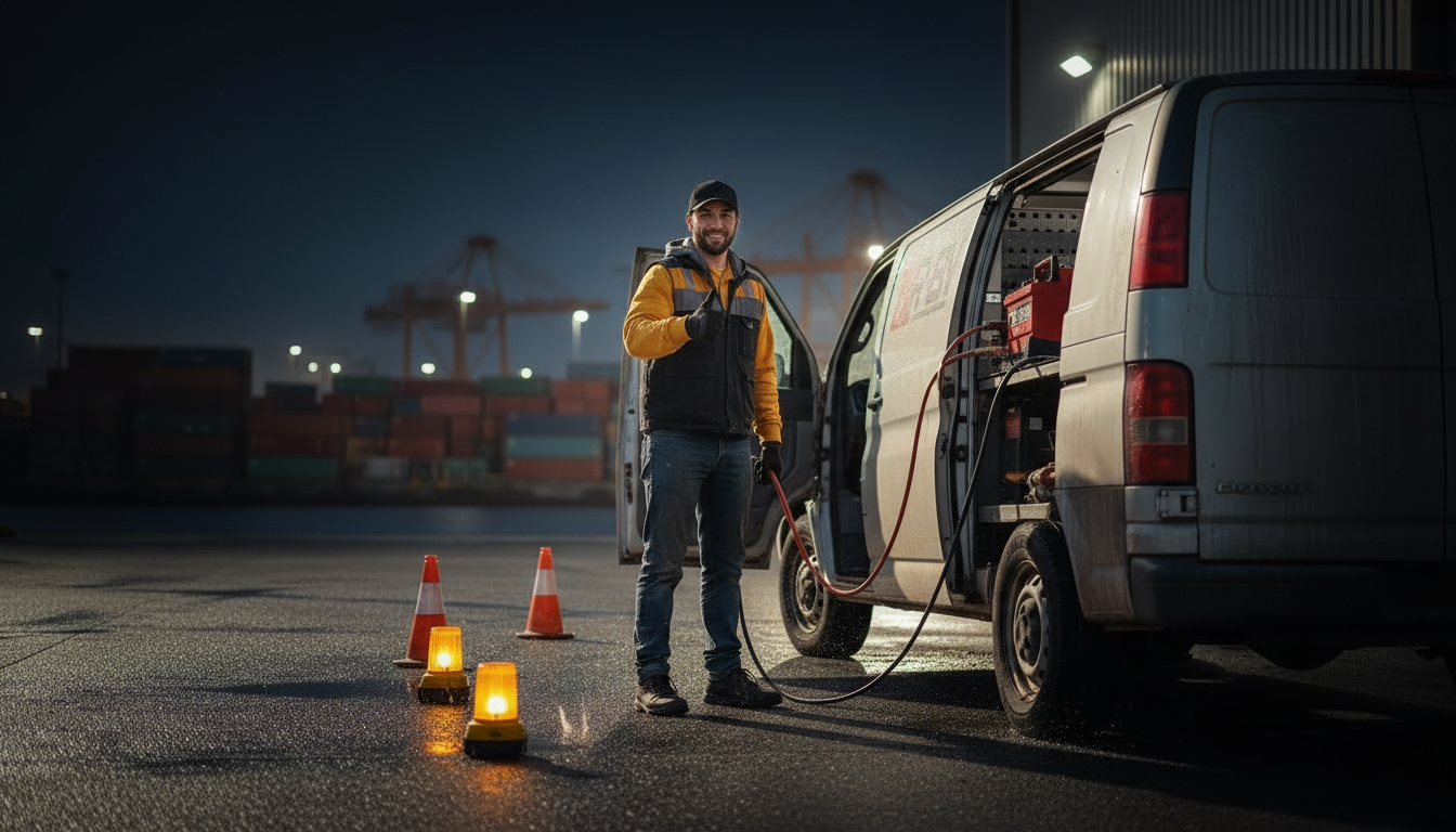 Heavy Vehicle Battery Boost Services in Richmond BC