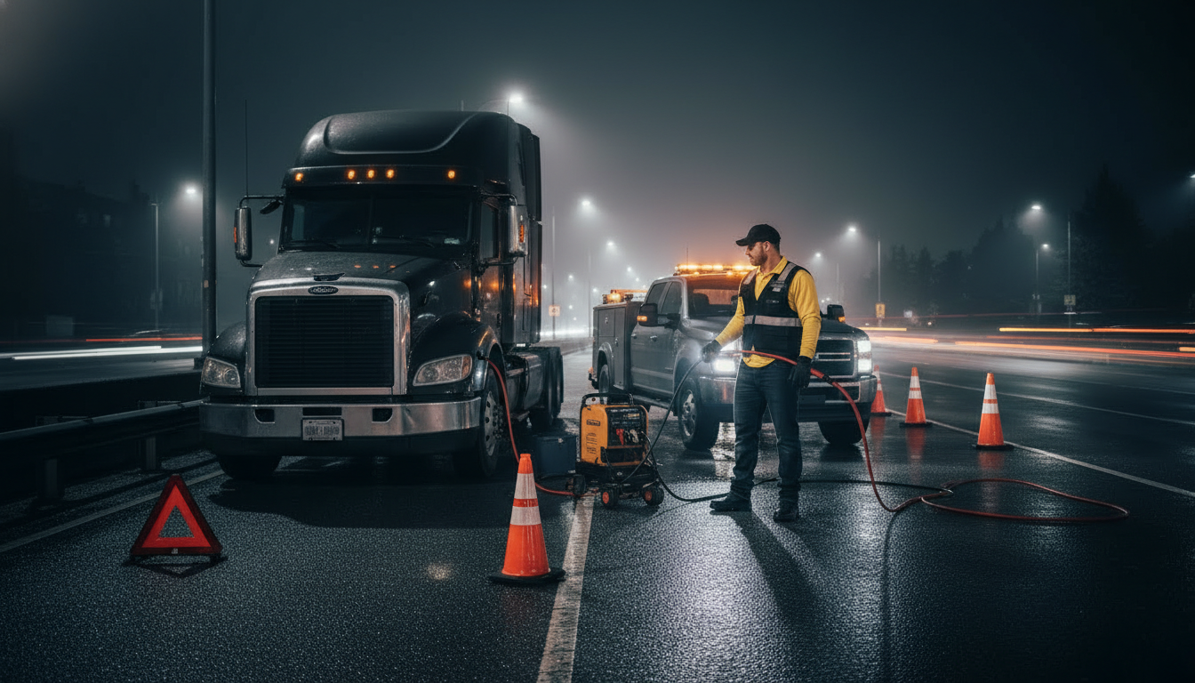 Heavy Vehicle Battery Boost Services in Richmond BC
