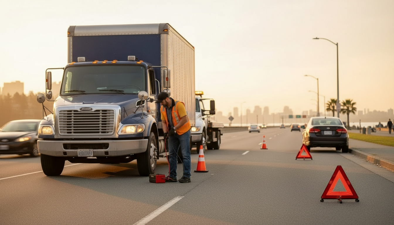 Heavy Vehicle Battery Boost Services in Vancouver BC