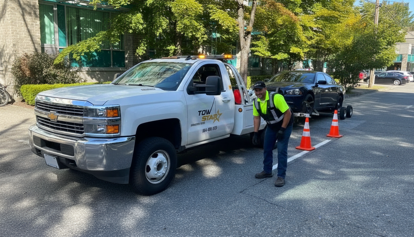 Light Duty Towing Services in Ladner BC