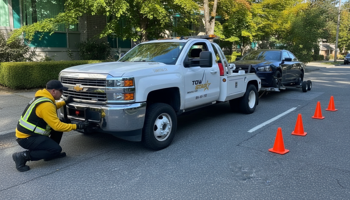 Light Duty Towing Services in Ladner BC