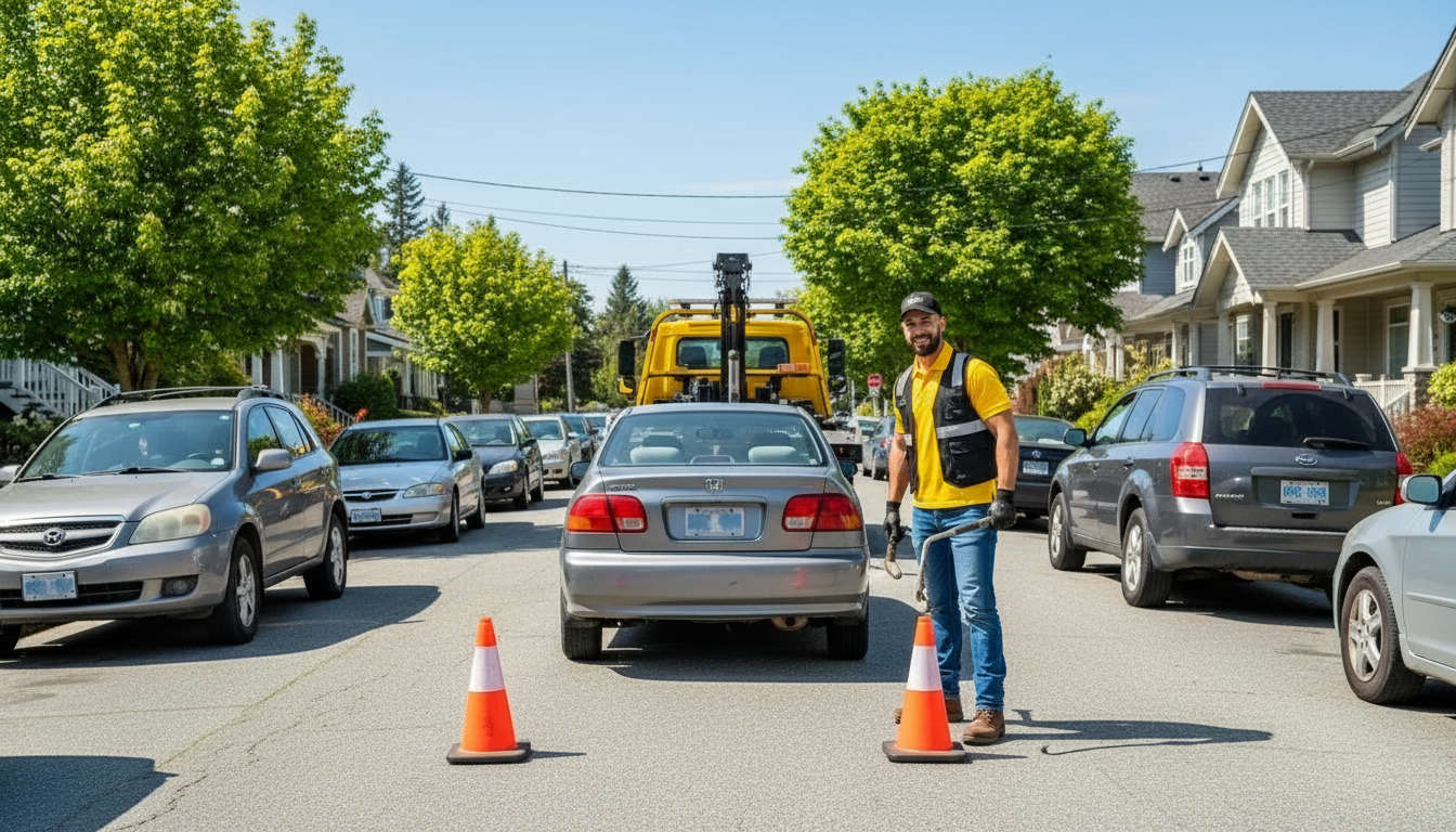 Light Duty Towing Services in Ladner BC
