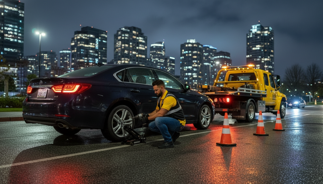 Mobile Tire Change Services in Vancouver BC