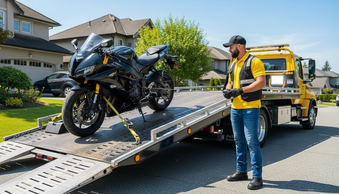 Motorcycle Towing Services in Ladner BC