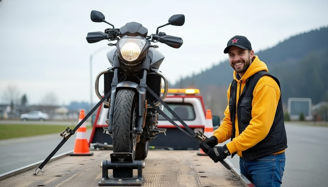 Motorcycle Towing Services in Ladner BC