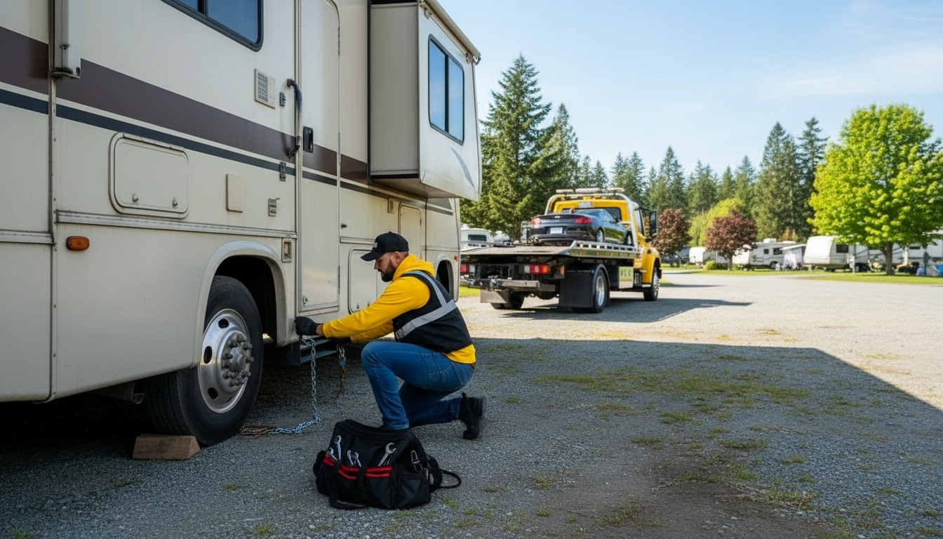 RV Towing Services in Ladner BC