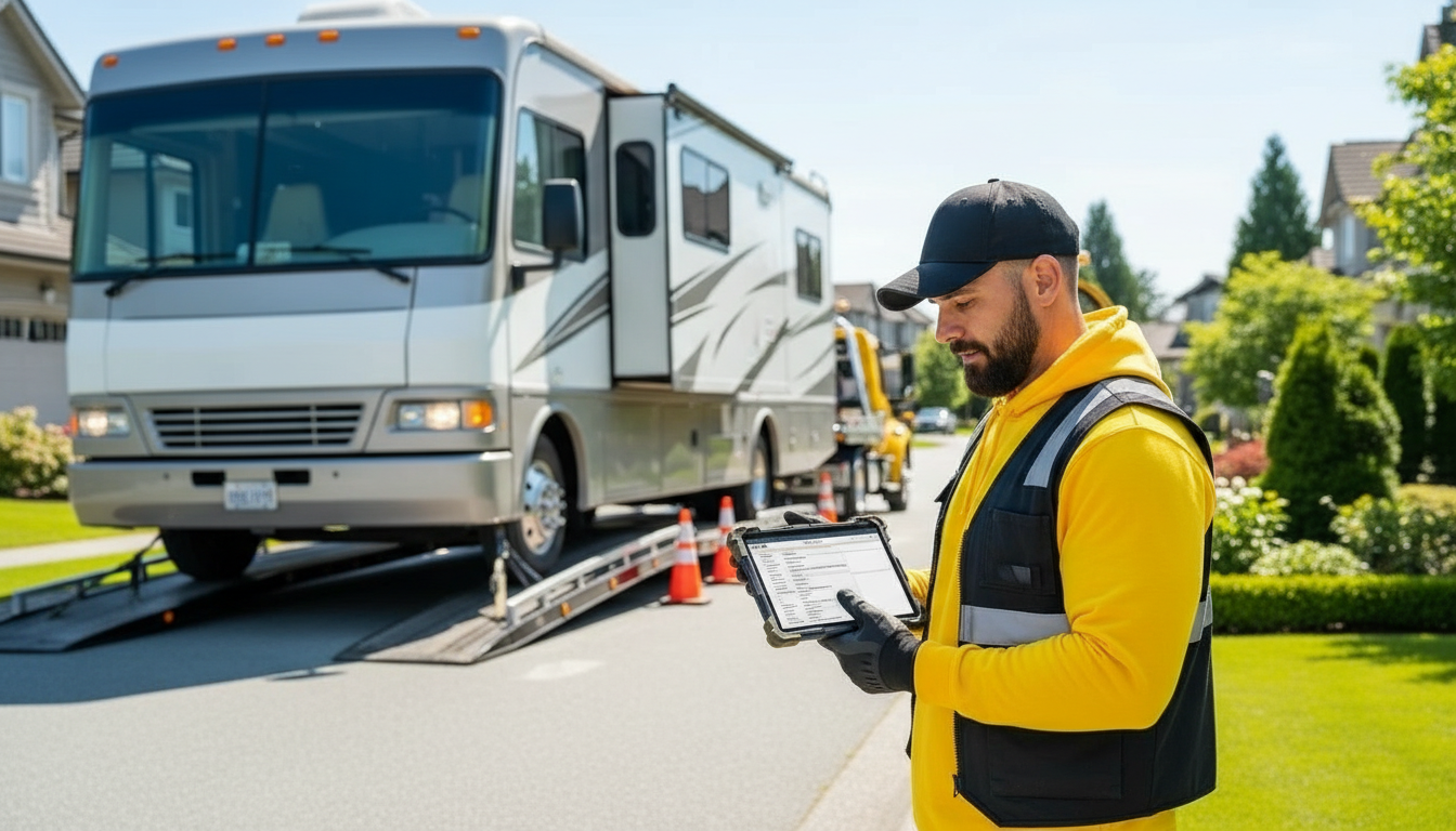 RV Towing Services in Ladner BC