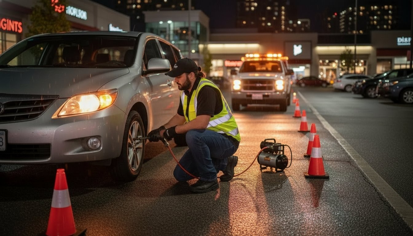 Tire Air Up Inflation Services in Richmond BC