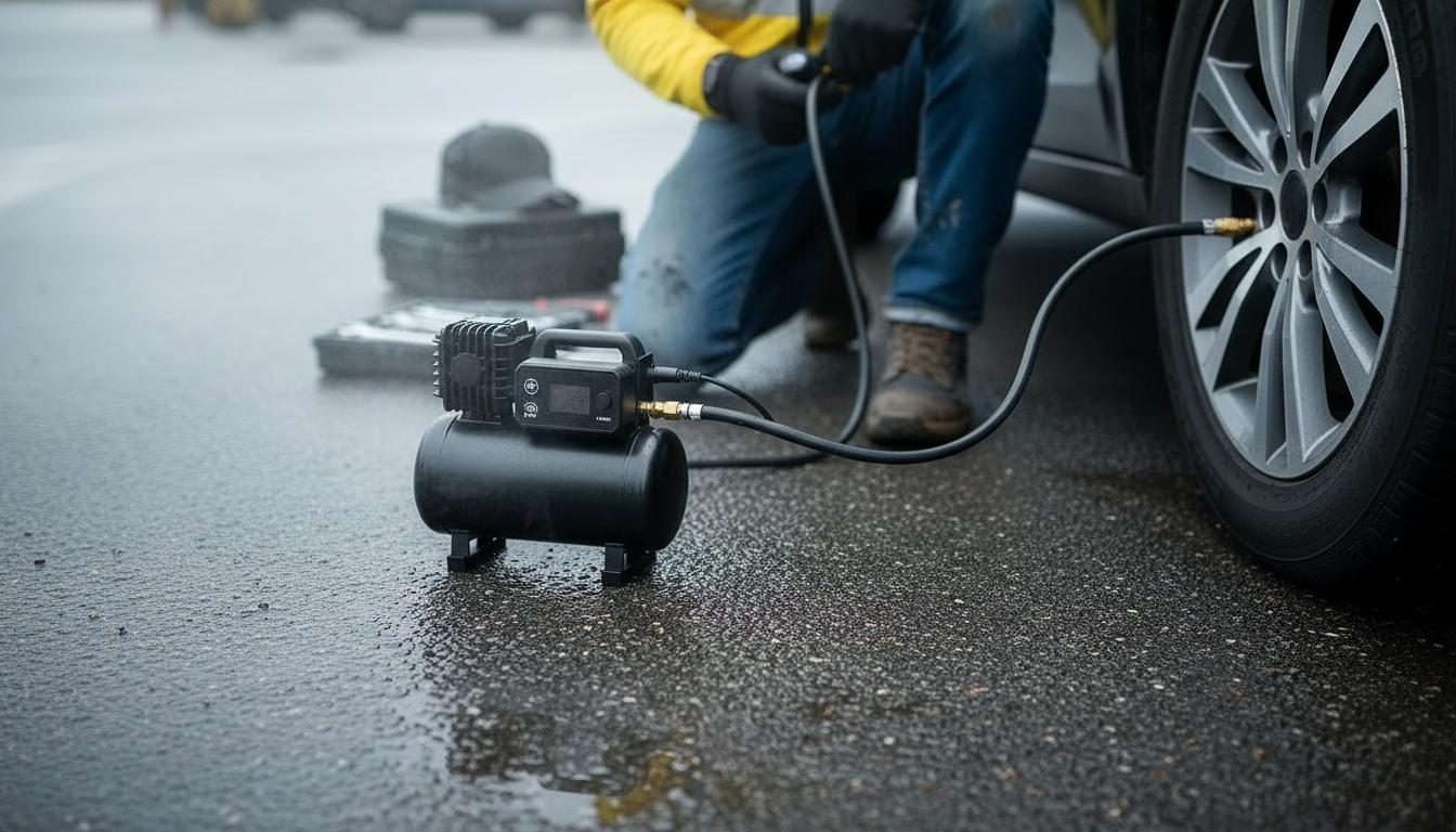 Tire Air Up Inflation Services in Richmond BC