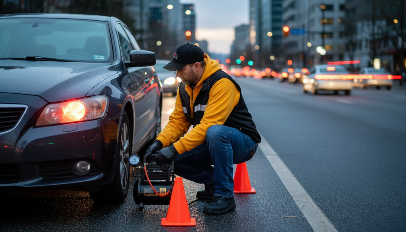 Tire Air Up Inflation Services in Richmond BC