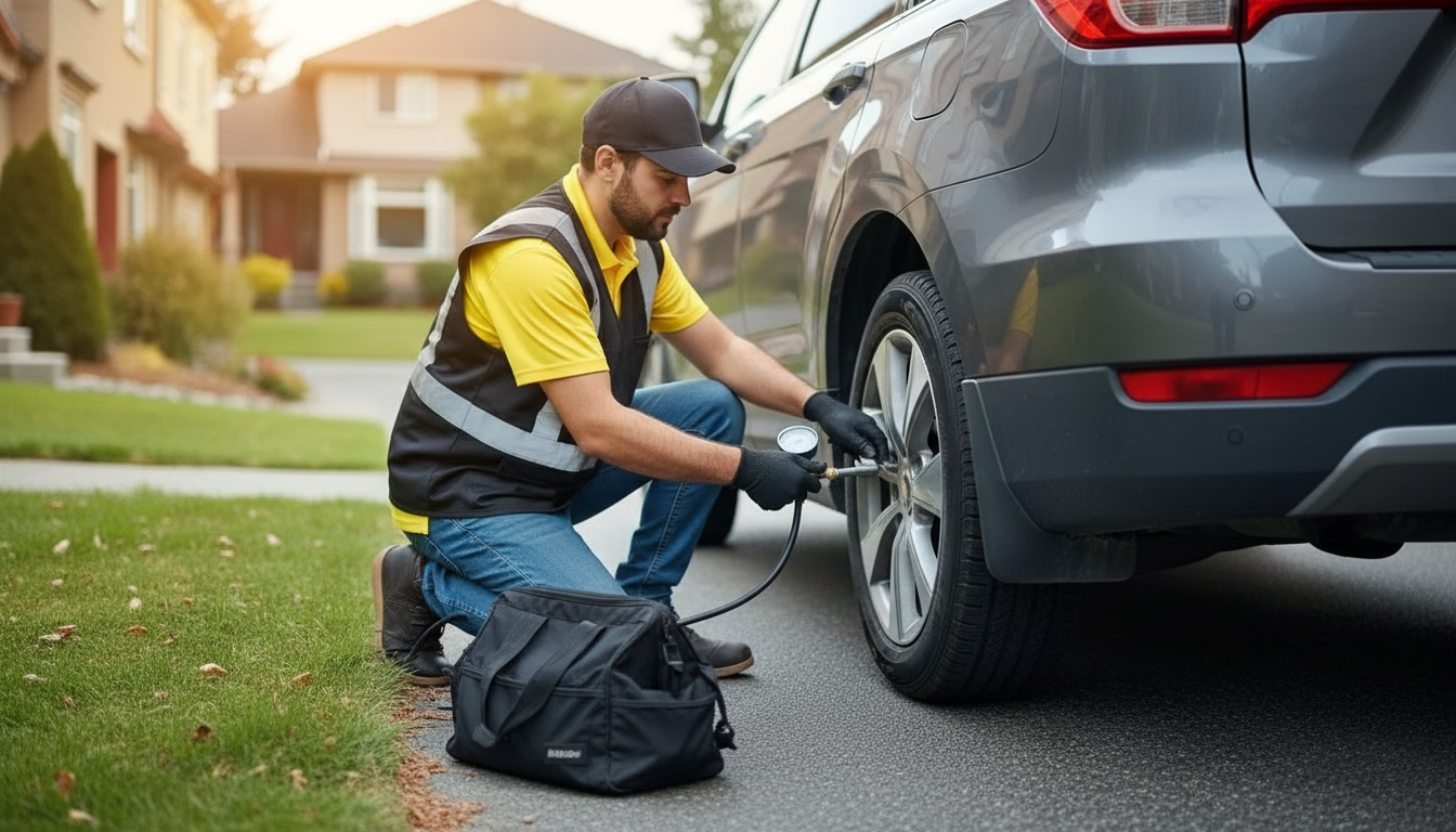 Tire Air Up Inflation Services in Richmond BC