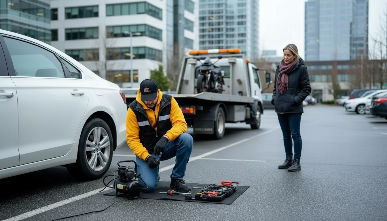 Tire Air Up Inflation Services in Vancouver BC