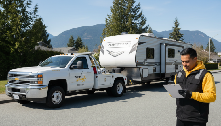 2026 RV Towing Service in Burnaby BC: Real Price Before Hookup