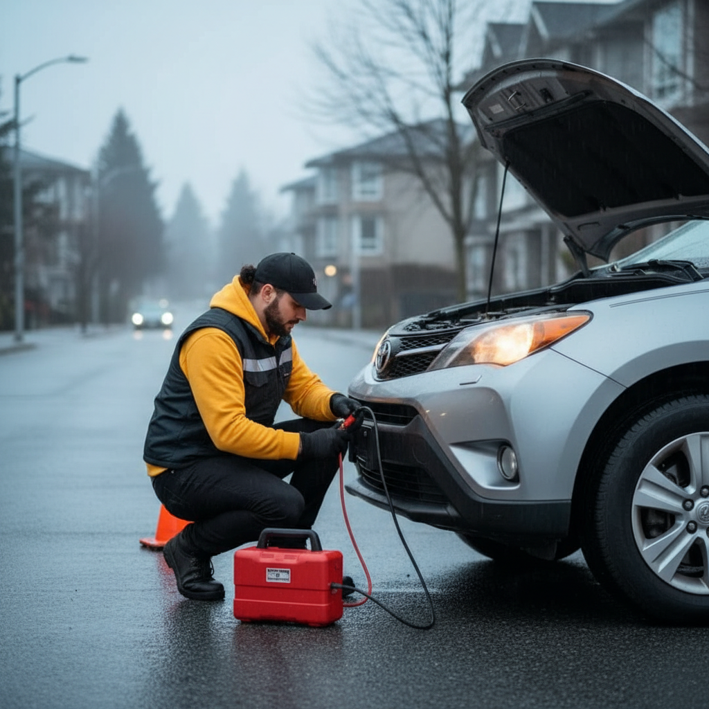 Car Battery Boost Services in Burnaby BC
