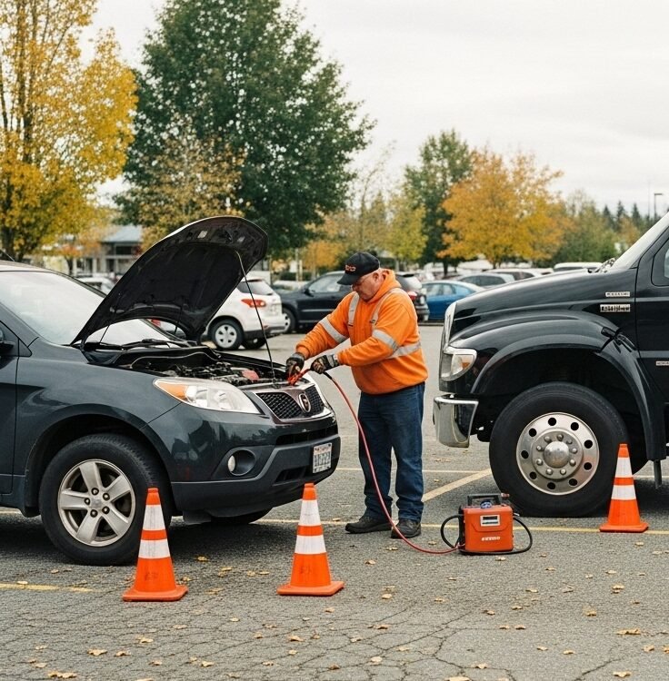 Car Battery Boost Services in Ladner BC