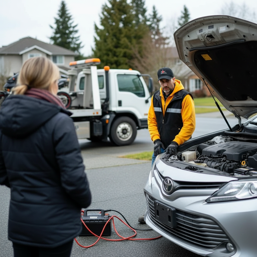Car Battery Boost Services in Ladner BC