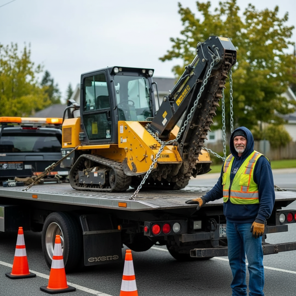 Equipment Towing Services in Delta BC