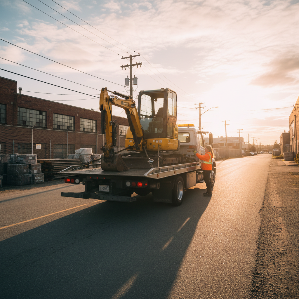 Equipment Towing Services in Delta BC