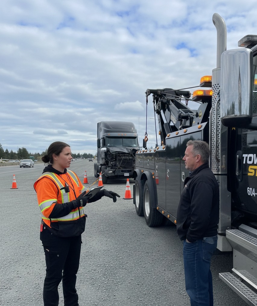 Heavy Duty Towing Services in Ladner BC​