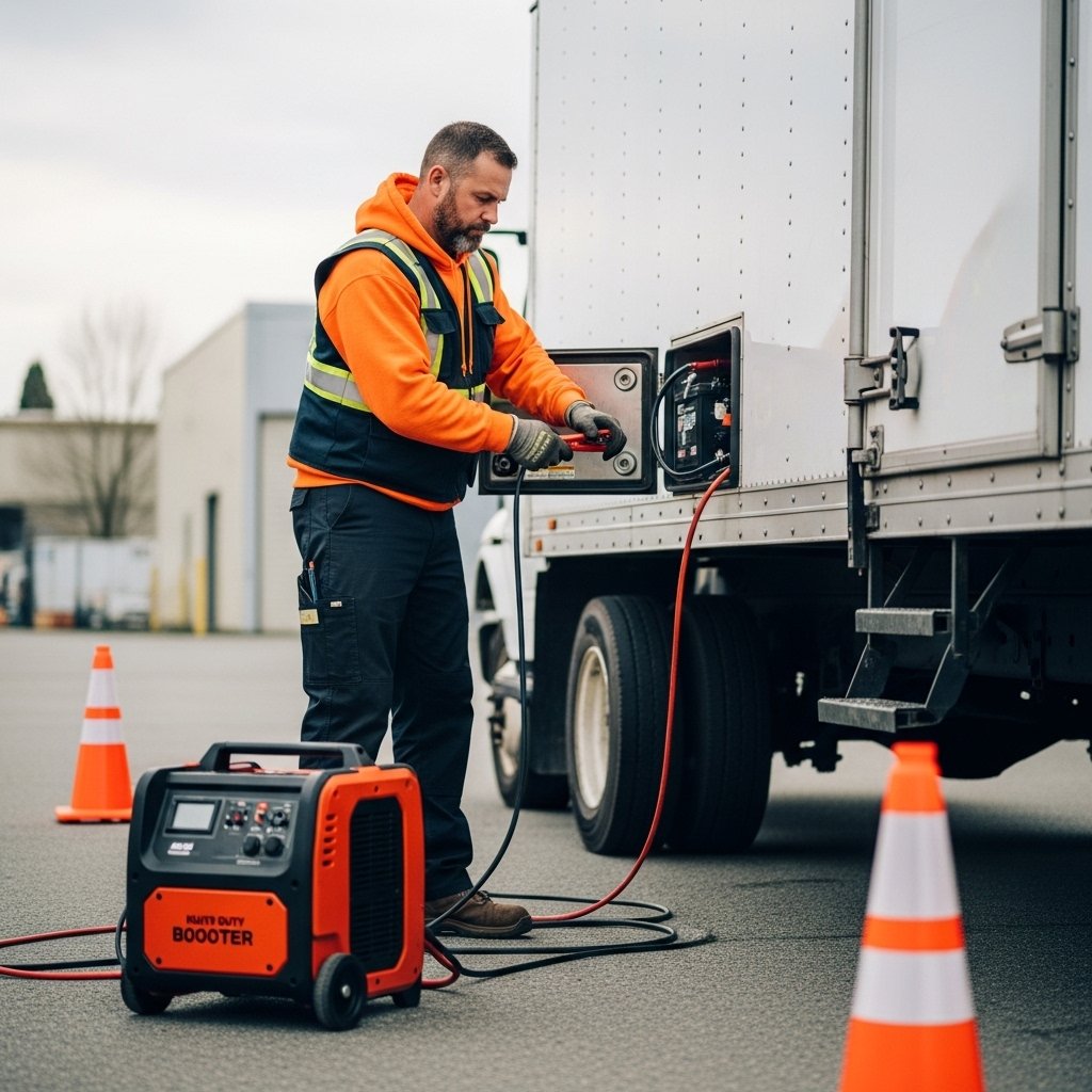 Heavy Vehicle Battery Boost Services in Burnaby BC
