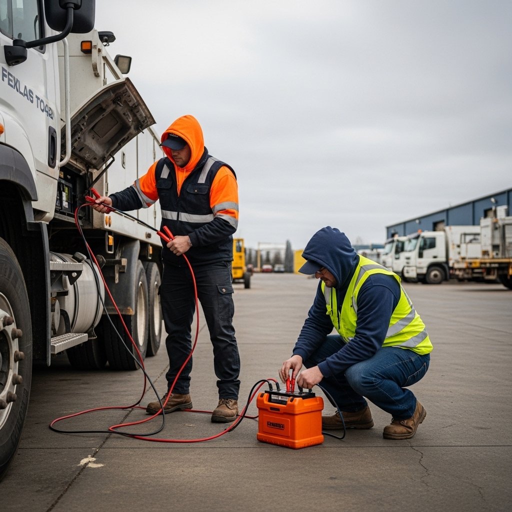 Heavy Vehicle Battery Boost Services in Ladner BC