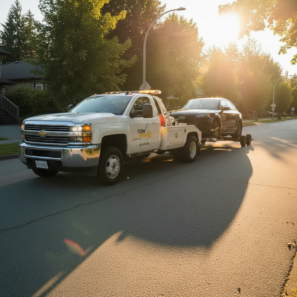 Light Duty Towing Services in Delta BC