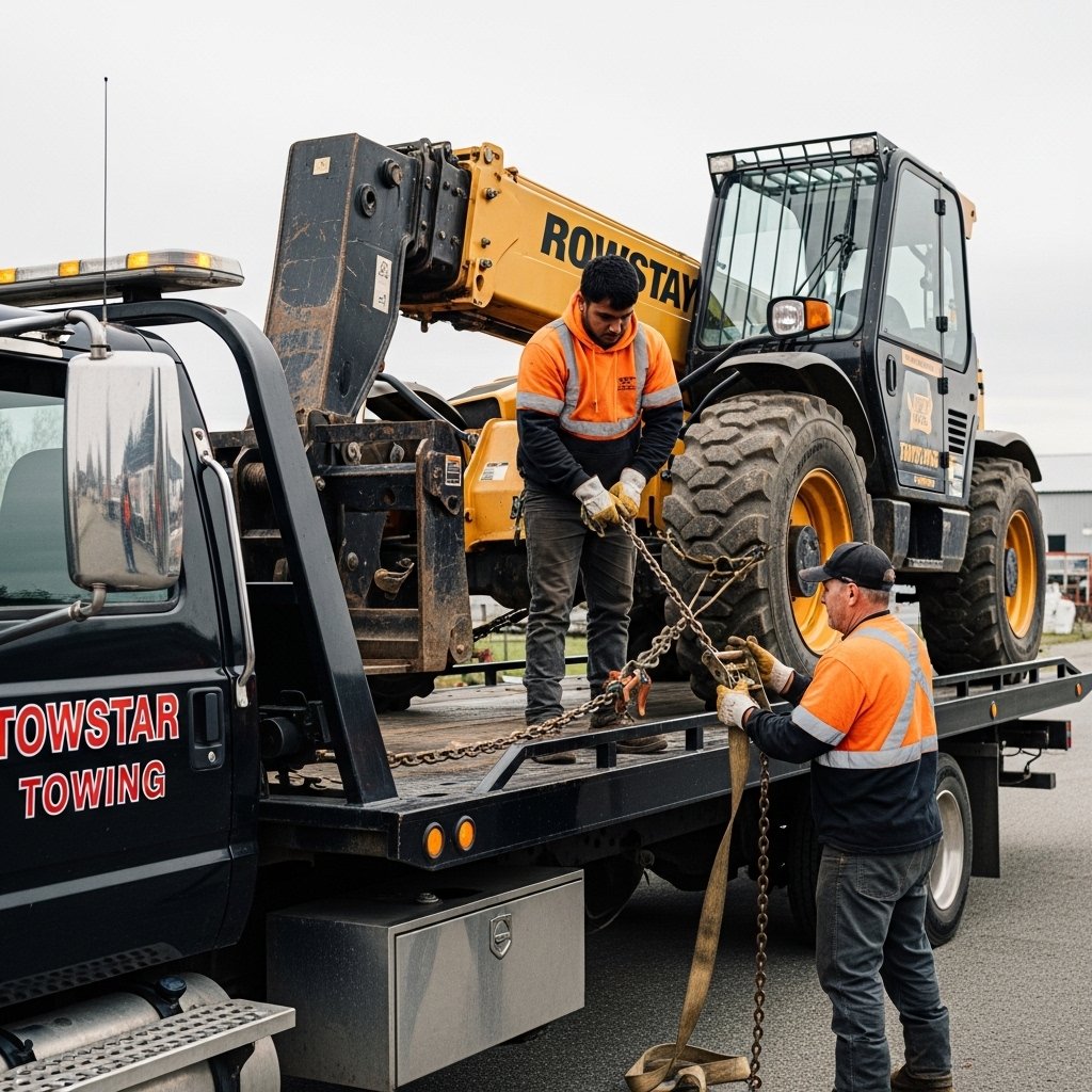 Machinery Towing Services in Ladner BC