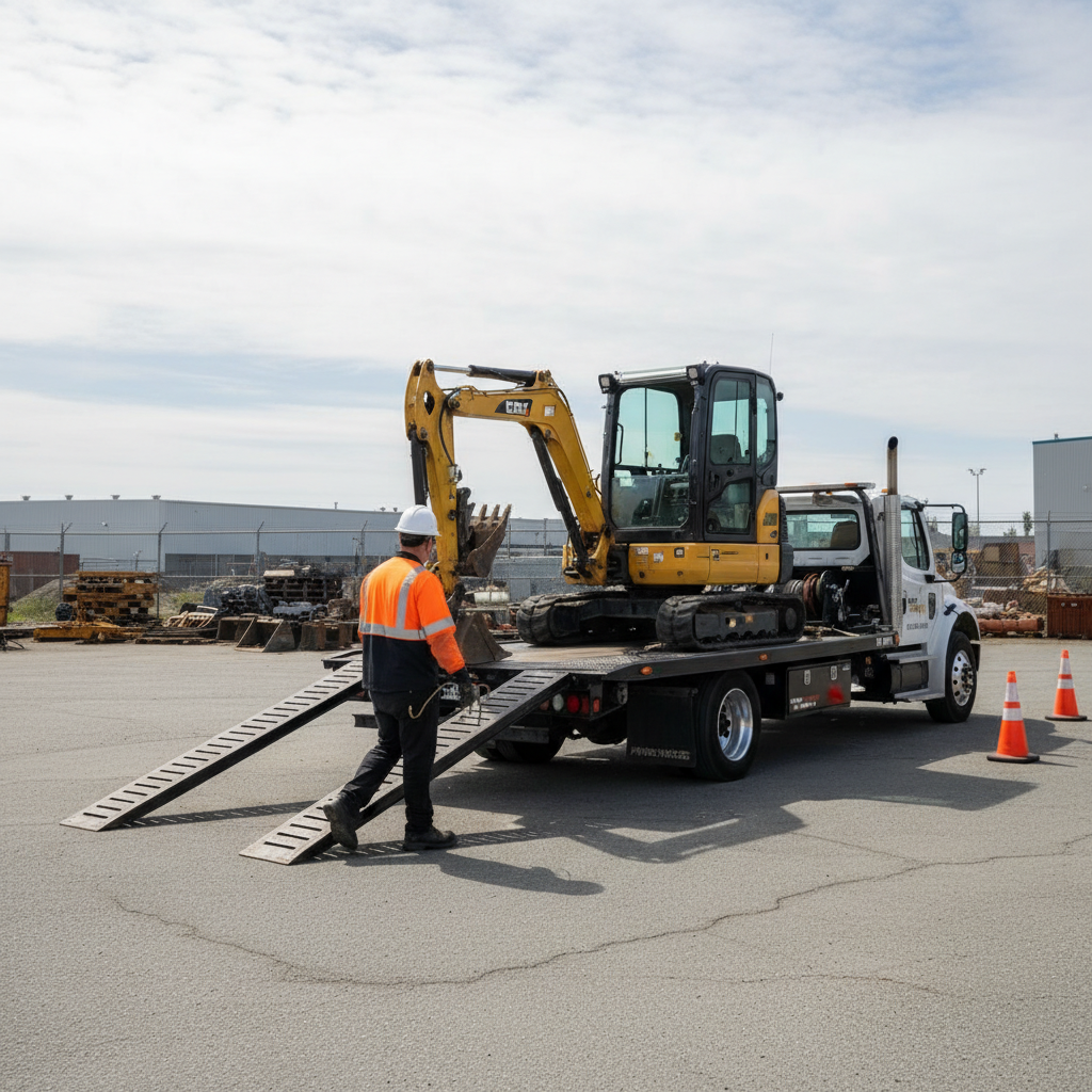 Machinery Towing Services in Ladner BC