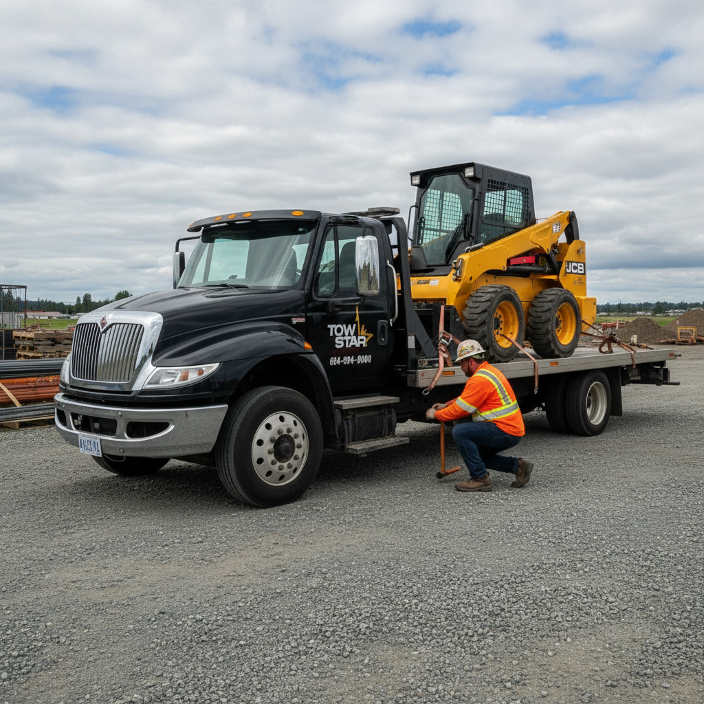 Machinery Towing Services in Ladner BC