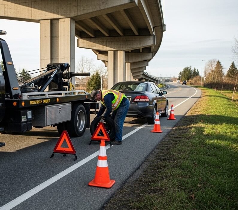 Mobile Tire Change Services in Ladner BC