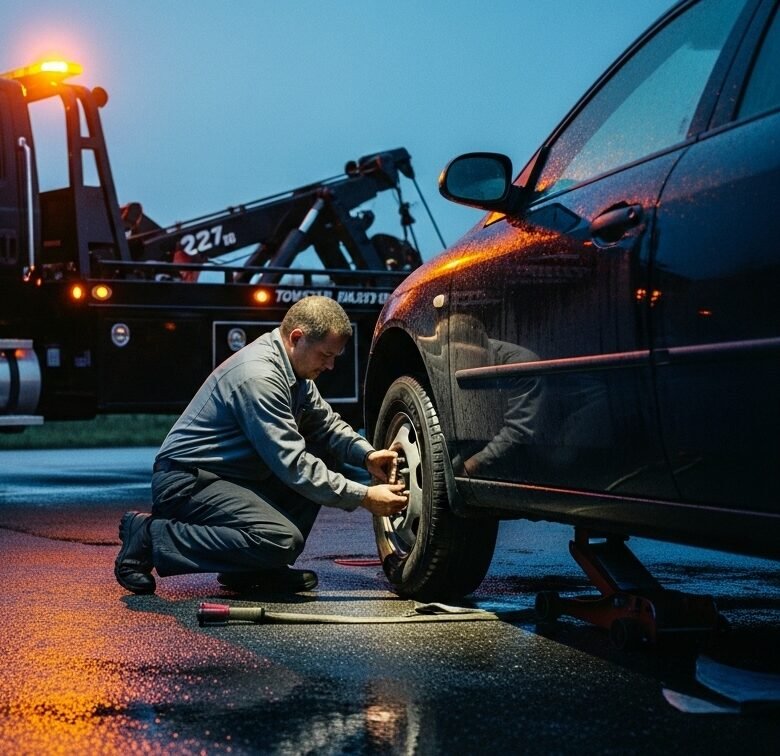 Mobile Tire Change Services in Ladner BC