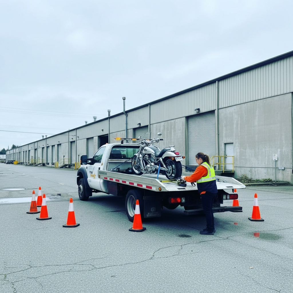 Motorcycle Towing Services in Delta BC