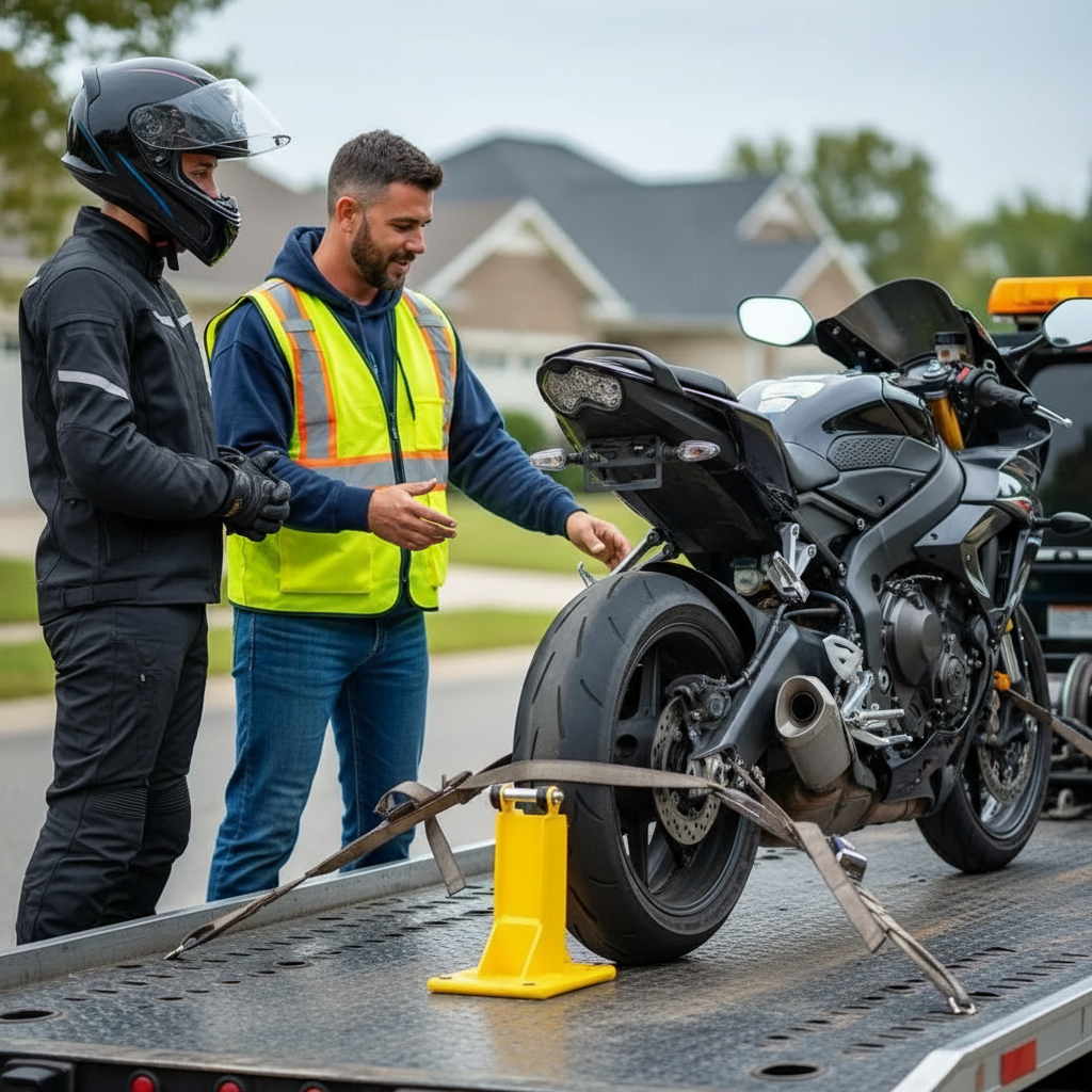 Motorcycle Towing Services in Delta BC