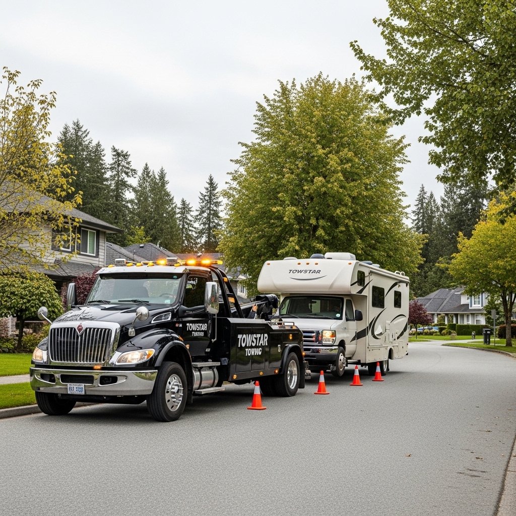 Motorhome Towing Services in Ladner BC