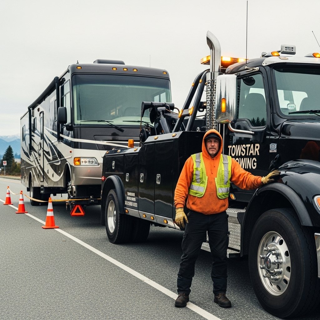Motorhome Towing Services in Ladner BC