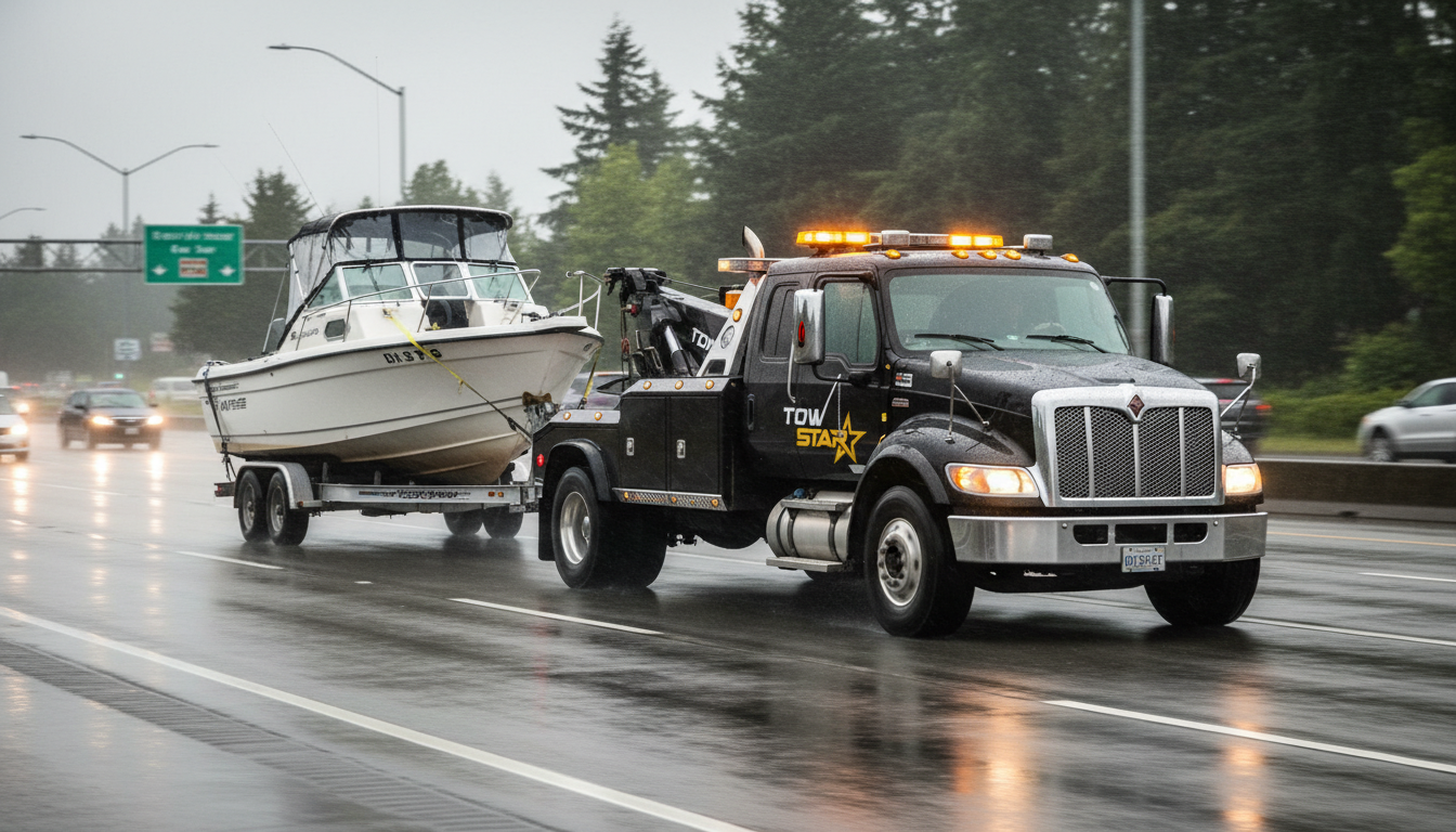 Boat Towing Services in Delta BC