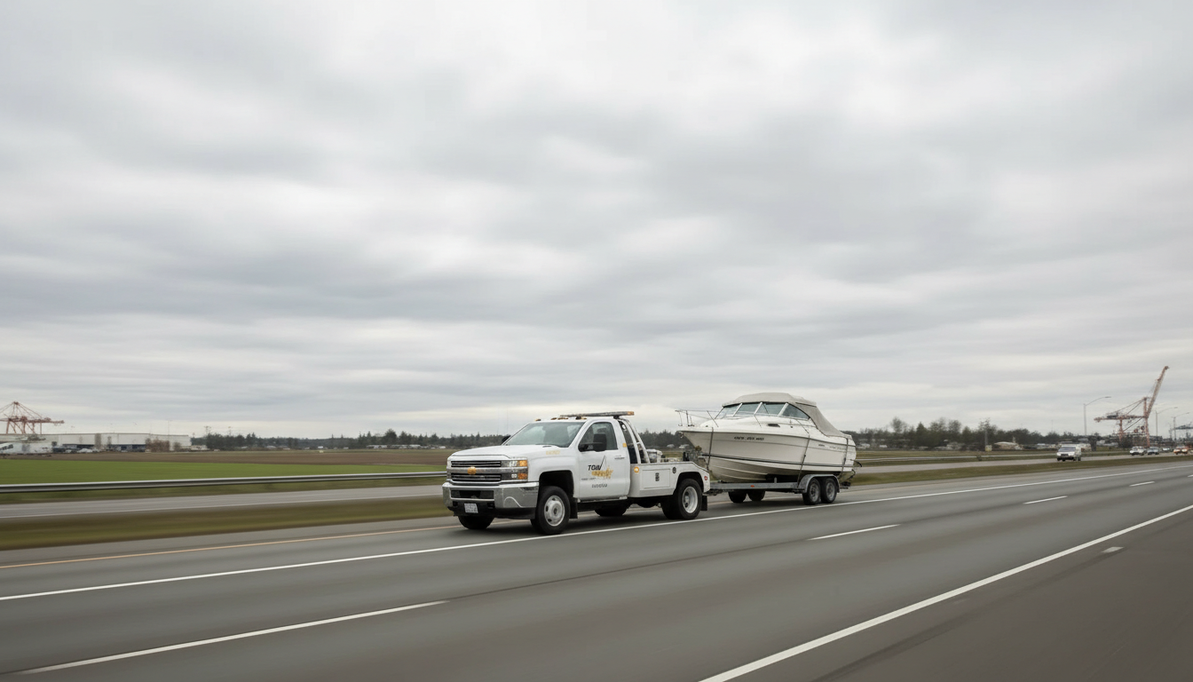 Boat Towing Services in Delta BC