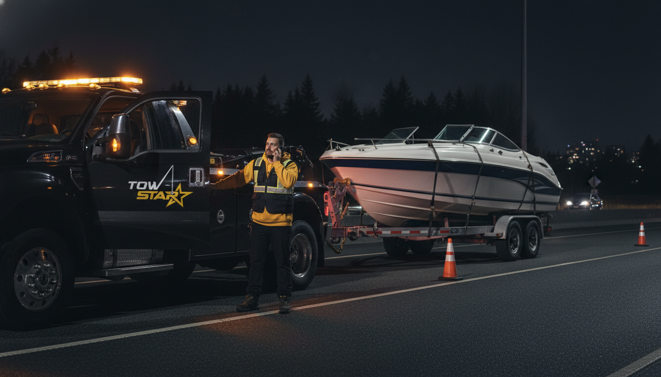 Boat Towing Services in Delta BC