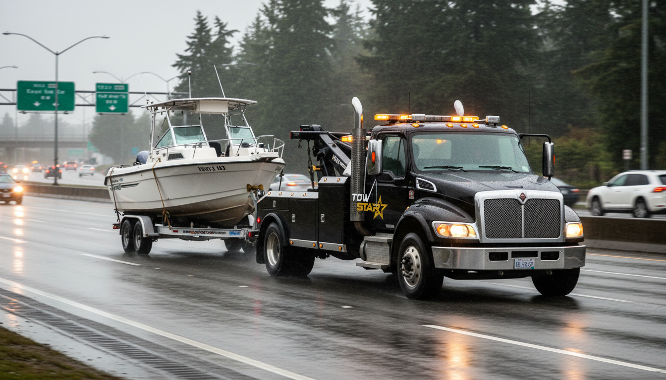 Boat Towing Services in Delta BC