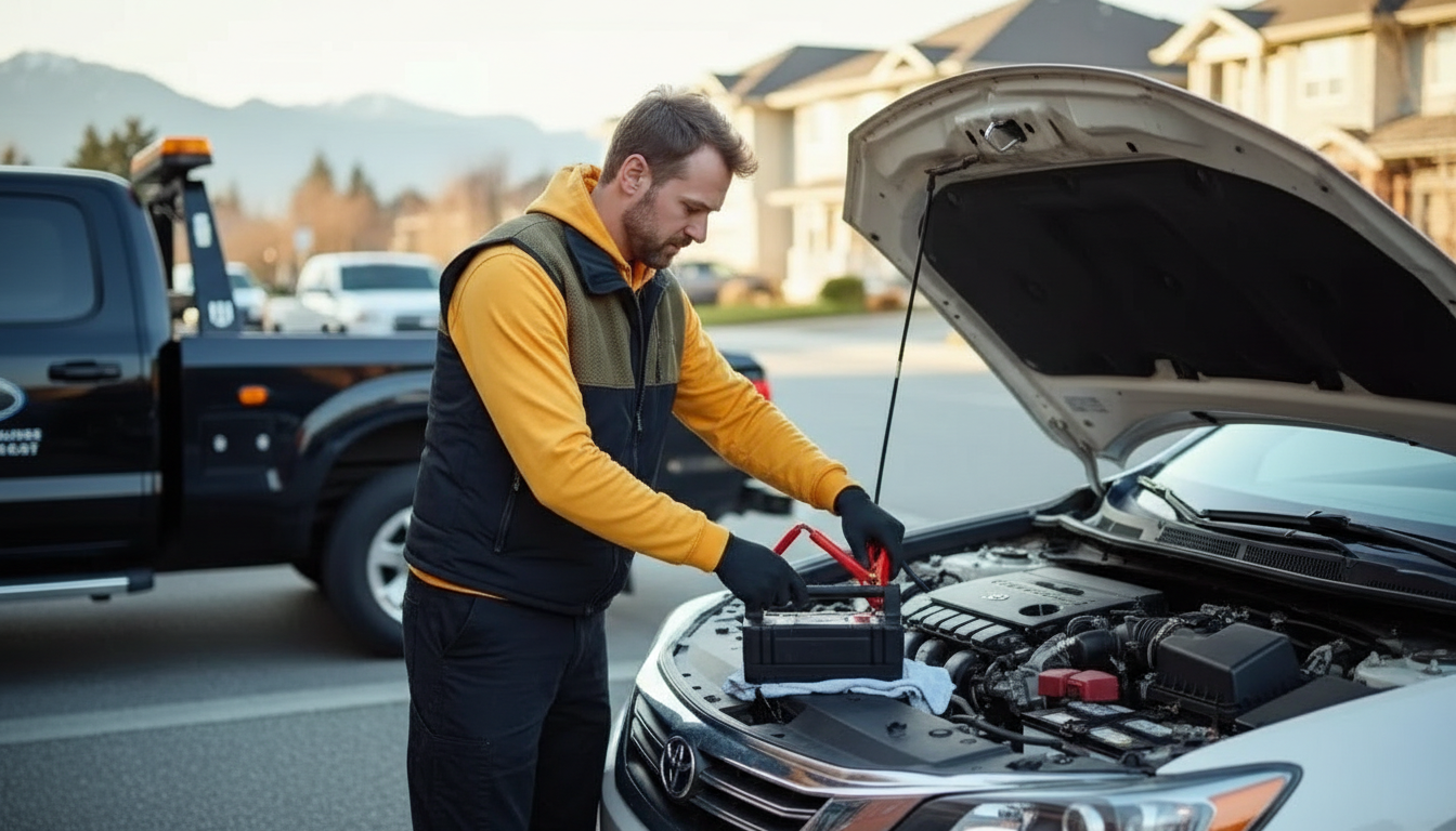 Car Battery Boost Services in Delta BC